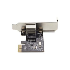 StarTech.com Tarjeta de Red PCI Express de 1 Puerto Gigabit - Adaptador Ethernet PCIe RJ45 - Perfil Bajo - 10/100/1000Mbps - Tarjeta LAN - Realtek RTL8111H - Windows y Linux - TAA StarTech.com Tarjeta de Red PCI Express de 1 Puerto Gigabit - Adaptador Ethernet PCIe RJ45 - Perfil Bajo - 10/100/1000Mbps - Tarjeta LAN - Realtek RTL8111H - Windows y Linux - TAA