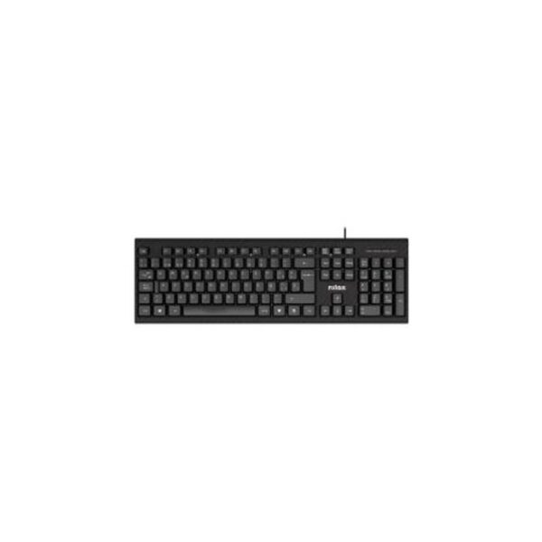 TECLADO CON CABLE, NEGRO, ESPAÑOL