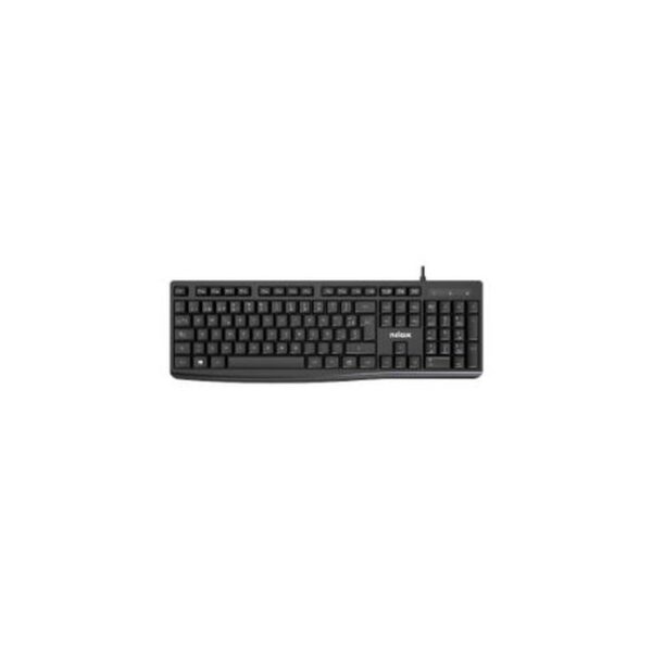 TECLADO CON CABLE, NEGRO, ESPAÑOL