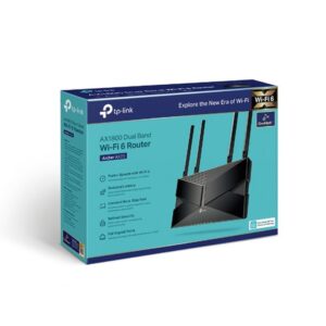 TP-Link ARCHER AX23 router inalámbrico Gigabit Ethernet Doble banda (2,4 GHz / 5 GHz) 5G Negro