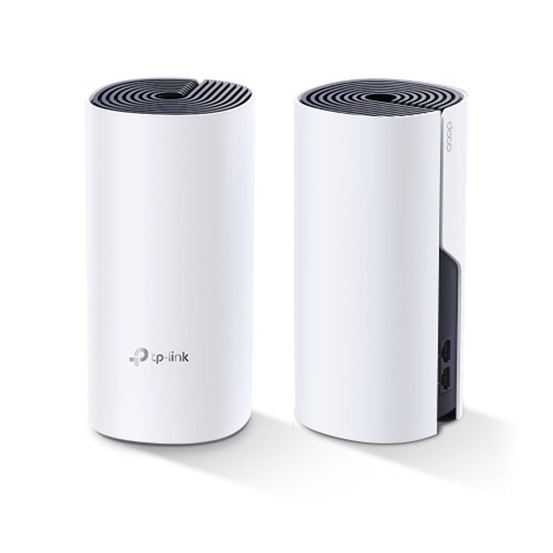 TP-Link Deco P9 (2-pack) Doble banda (2,4 GHz / 5 GHz) Wi-Fi 5 (802.11ac) Blanco Interno TP-Link Deco P9 (2-pack) Doble banda (2,4 GHz / 5 GHz) Wi-Fi 5 (802.11ac) Blanco Interno