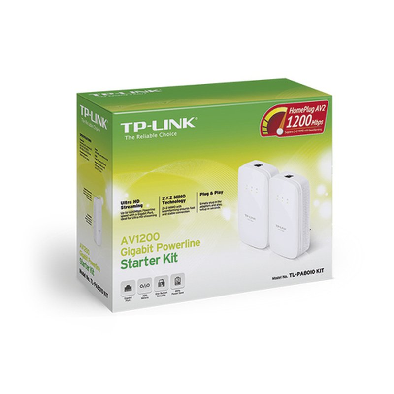 TP-Link TL-PA8010 KIT adaptador de red PowerLine 1000 Mbit/s Ethernet Blanco 2 pieza(s) TP-Link TL-PA8010 KIT adaptador de red PowerLine 1000 Mbit/s Ethernet Blanco 2 pieza(s) - Imagen 3