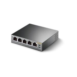 TP-Link TL-SG1005P switch No administrado Gigabit Ethernet (10/100/1000) Energía sobre Ethernet (PoE) Negro