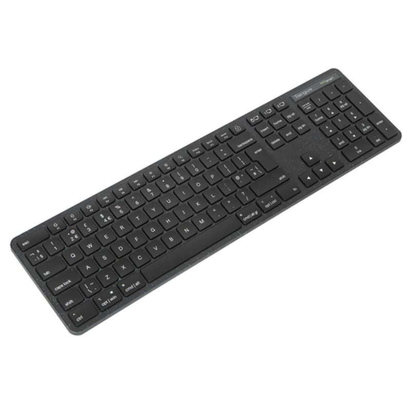 Targus AKB873UK teclado Universal RF Wireless + Bluetooth QWERTY Inglés del Reino Unido Negro - Imagen 2