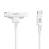 Targus HyperJuice cable USB USB 2.0 1,5 m USB C USB C/Lightning Blanco