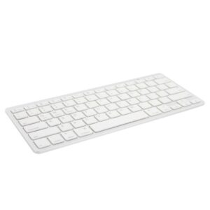 Ewent EW3161 teclado Oficina Bluetooth QWERTY Español Plata, Blanco Ewent EW3161 teclado Oficina Bluetooth QWERTY Español Plata, Blanco