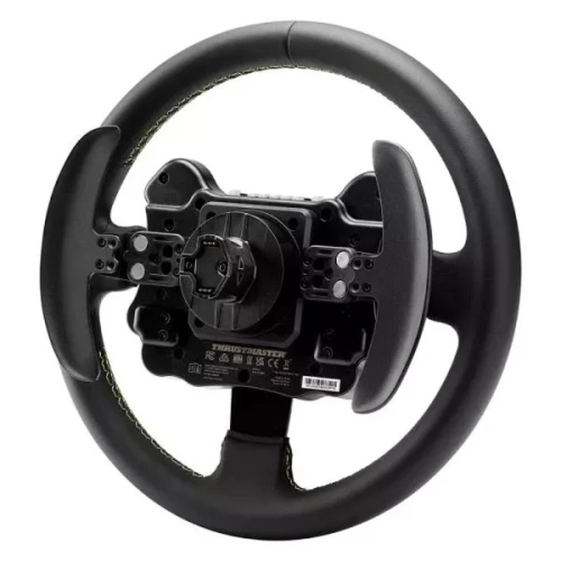 Thrustmaster Evo Racing 32R Leather Negro, Amarillo Volante PC, PlayStation 4, PlayStation 5, Xbox, Xbox One Thrustmaster Evo Racing 32R Leather Negro, Amarillo Volante PC, PlayStation 4, PlayStation 5, Xbox, Xbox One - Imagen 2