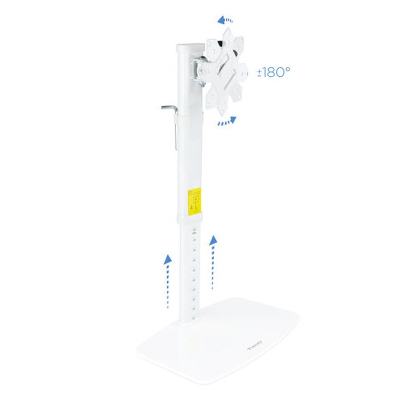 TooQ DB1127TN-W soporte para monitor 68,6 cm (27") Blanco Escritorio TooQ DB1127TN-W soporte para monitor 68,6 cm (27") Blanco Escritorio - Imagen 2