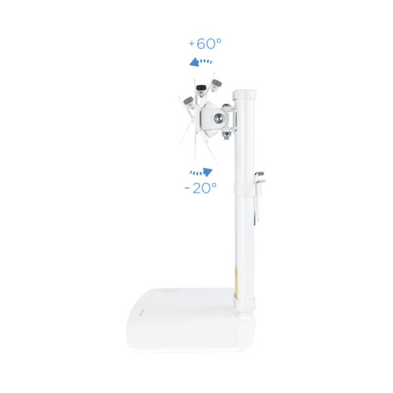 TooQ DB1127TN-W soporte para monitor 68,6 cm (27") Blanco Escritorio TooQ DB1127TN-W soporte para monitor 68,6 cm (27") Blanco Escritorio - Imagen 3