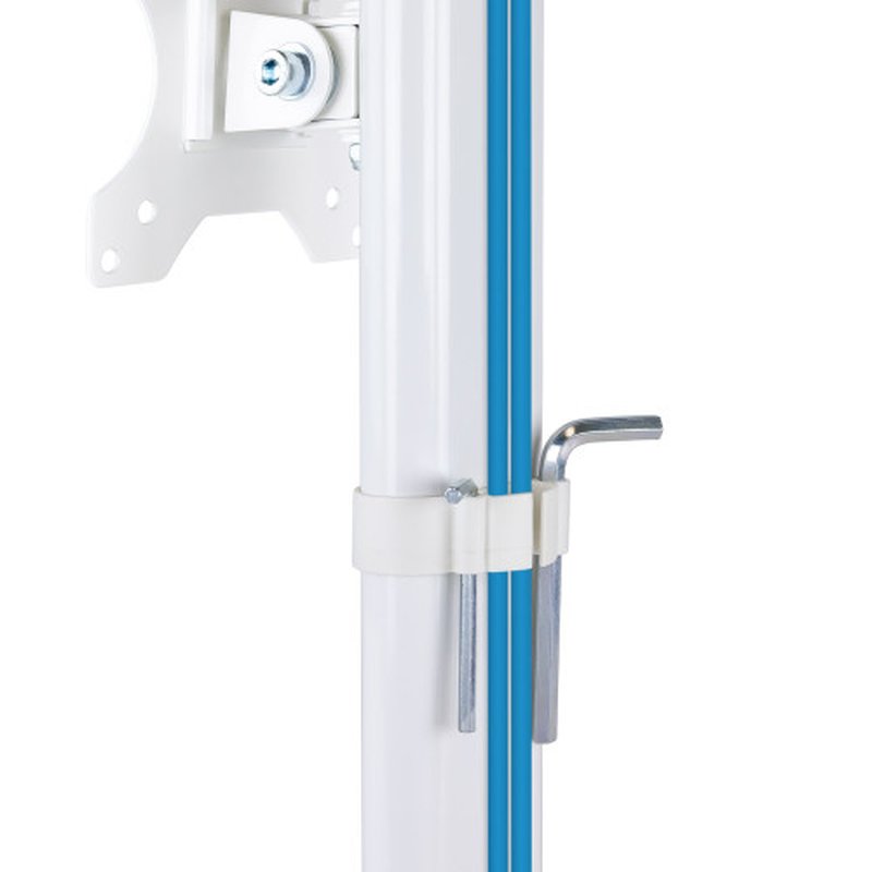 TooQ DB1127TN-W soporte para monitor 68,6 cm (27") Blanco Escritorio TooQ DB1127TN-W soporte para monitor 68,6 cm (27") Blanco Escritorio - Imagen 5