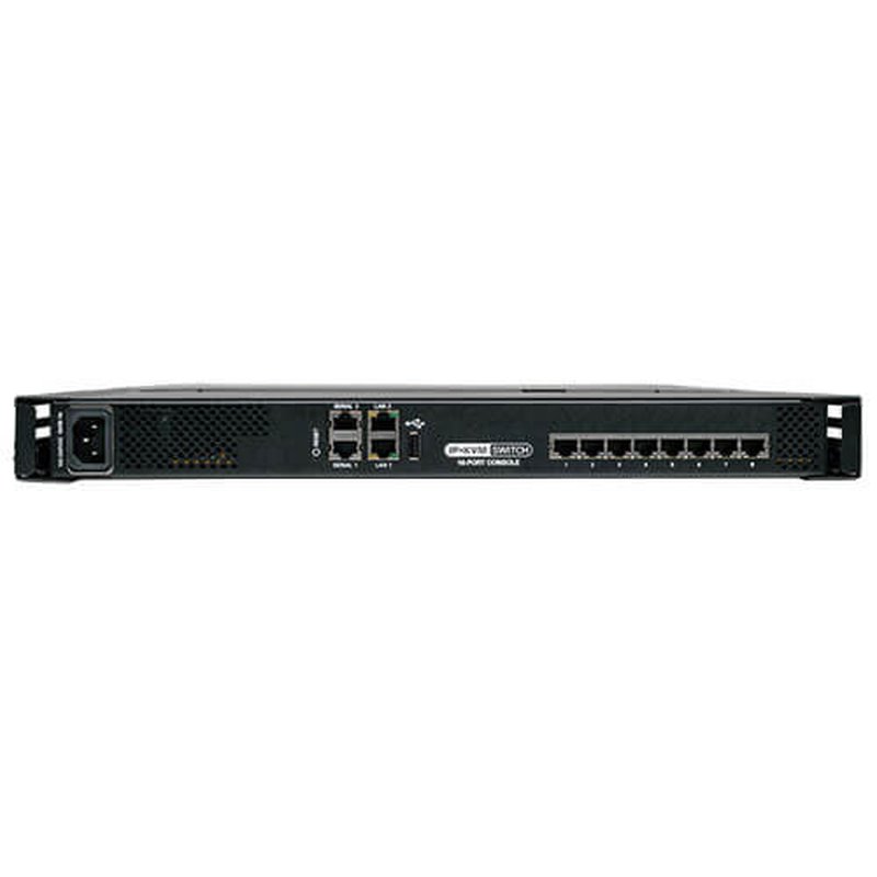 Tripp Lite B070-008-19-IP KVM de Consola Cat5 Ip, 1+1 Usuarios, Netcommander de 8 Puertos para Instalar en Rack con LCD de 19" - Imagen 2