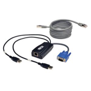 Alternative view of Tripp Lite B078-101-USB2 Accesorios del KVM - Unidad de Interfaz para Servidor (SIU) USB NetCommander, Virtual Media hasta 12Mbps