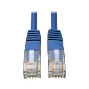 Tripp Lite N002-006-BL Cable Ethernet (UTP) Patch Moldeado Cat5e 350 MHz (RJ45 M/M) - Azul, 1.83 m [6 pies]