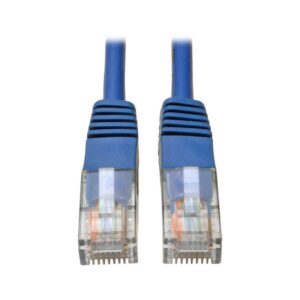 Tripp Lite N002-020-BL Cable Ethernet (UTP) Patch Moldeado Cat5e 350 Mhz (RJ45 M/M) - Azul, 6.1 m [20 pies]