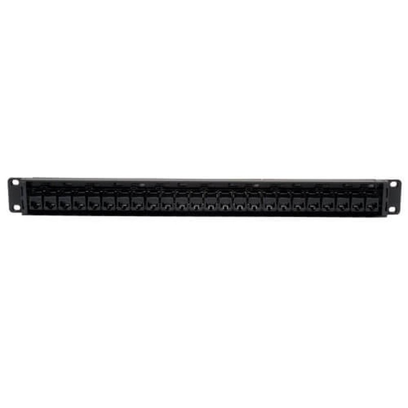 Tripp Lite N054-024 Panel de conexiones de alimentación de paso directo Cat5e de 24 puertos, para Instalación en 1U de Rack, Ethernet RJ45 Tripp Lite N054-024 Panel de conexiones de alimentación de paso directo Cat5e de 24 puertos, para Instalación en 1U de Rack, Ethernet RJ45 - Imagen 2