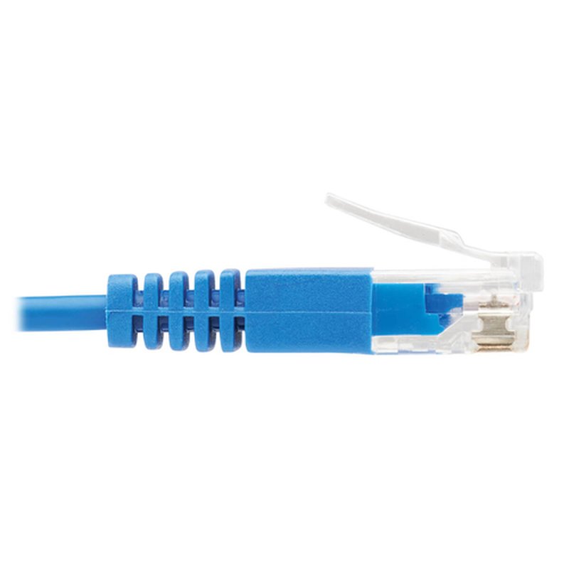 Tripp Lite N200-UR07-BL Cable Ethernet UTP Ultra-Delgado Moldeado Cat6 Gigabit (RJ45 M/M), Azul, 2.13 m [7 pies] - Imagen 4