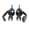 Tripp Lite N200P-016BL-IND Cable Ethernet (UTP) Cat6 Industrial, RJ45 M/M, 100W PoE, CMR-LP, IP68, Azul, 4.88 m [16 pies]