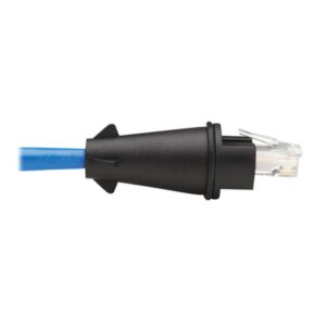 Tripp Lite N200P-033BL-IND Cable Ethernet (UTP) Cat6 Industrial, RJ45 M/M, 100W PoE, CMR-LP, IP68, Azul, 10 m [33 pies]