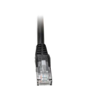 Tripp Lite N201-002-BK Cable Ethernet (UTP) Patch Moldeado Snagless Cat6 Gigabit (RJ45 M/M), Negro, 61 cm [2 pies]