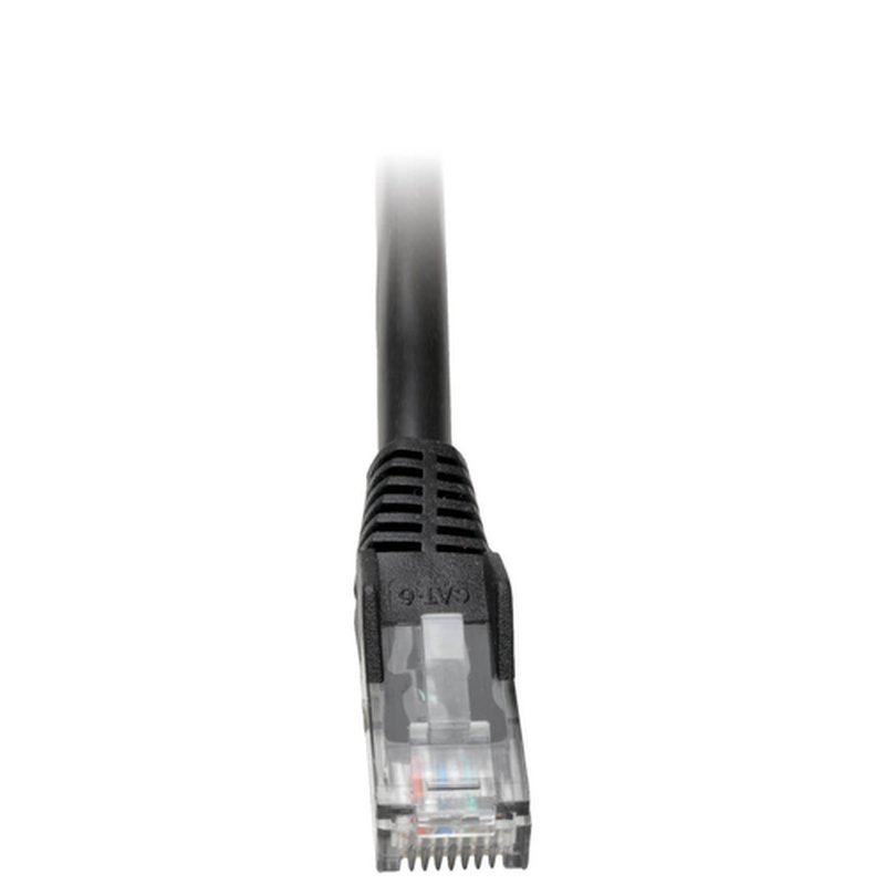 Tripp Lite N201-002-BK Cable Ethernet (UTP) Patch Moldeado Snagless Cat6 Gigabit (RJ45 M/M), Negro, 61 cm [2 pies]