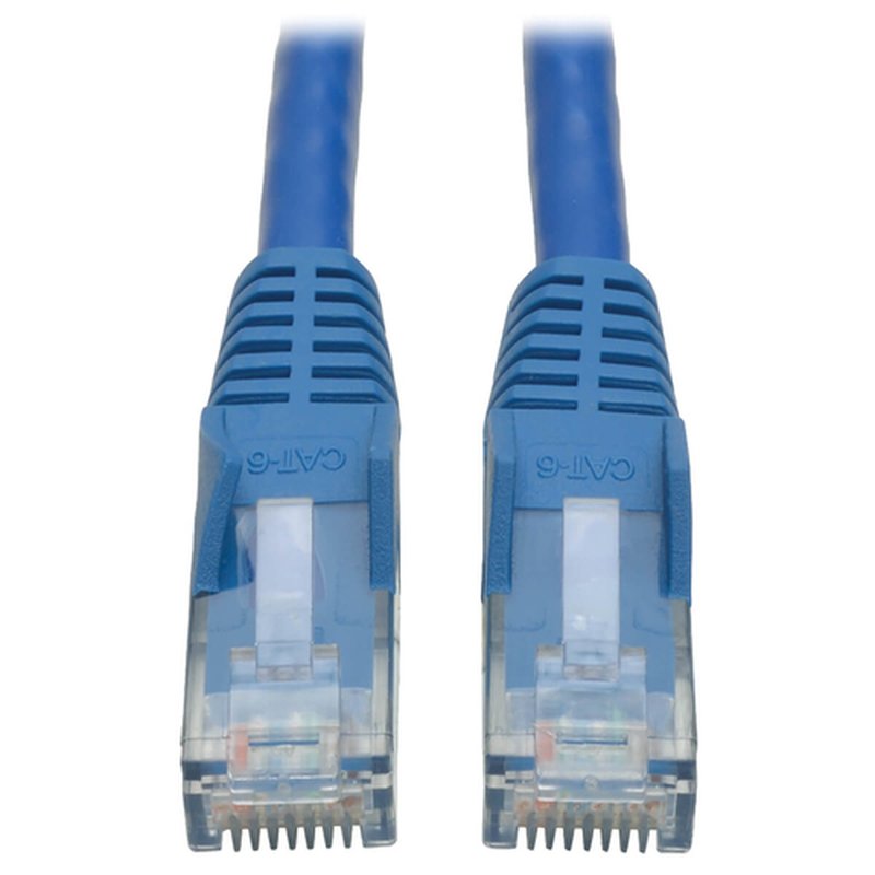 Tripp Lite N201-007-BL Cable Ethernet (UTP) Patch Moldeado Snagless Cat6 Gigabit (RJ45 M/M), Azul, 2.13 m [7 pies]