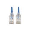 Tripp Lite N201-S07-BL Cable Ethernet (UTP) Patch Delgado Moldeado Snagless Cat6 Gigabit (RJ45 M/M), Azul, 2.13 m [7 pies]