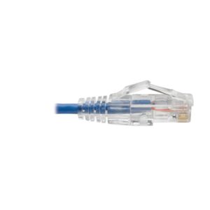 Tripp Lite N201-S07-BL Cable Ethernet (UTP) Patch Delgado Moldeado Snagless Cat6 Gigabit (RJ45 M/M), Azul, 2.13 m [7 pies]