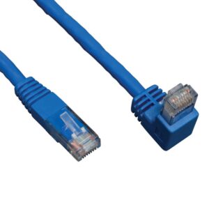 Alternative view of Tripp Lite N204-010-BL-DN Cable Ethernet (UTP) Moldeado Cat6 Gigabit en Ángulo hacia Abajo (RJ45 en Ángulo Recto hacia Abajo M a RJ45 M), Azul, 3.05 m [10 pies]
