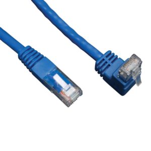 Alternative view of Tripp Lite N204-010-BL-UP Cable Ethernet (UTP) Moldeado Cat6 Gigabit en Ángulo hacia Arriba (RJ45 M en Ángulo Recto hacia Arriba a RJ45 M), Azul, 3.05 m [10 pies]