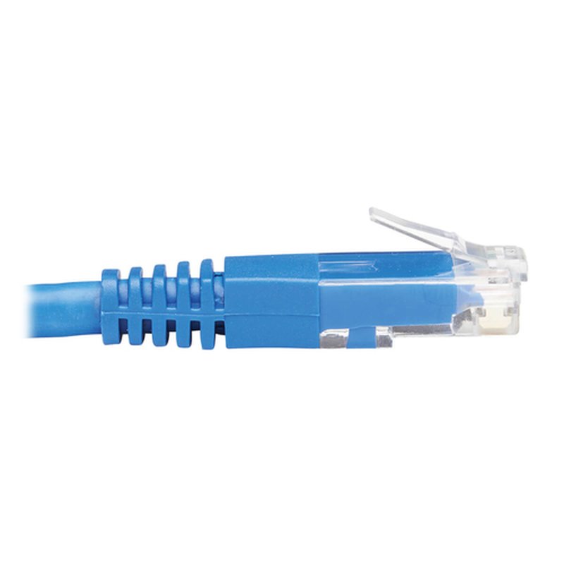 Tripp Lite N204-015-BL-RA Cable Ethernet (UTP) Moldeado Cat6 Gigabit en Ángulo a la Derecha (RJ45 M en Ángulo a la Derecha a RJ45 M), Azul, 4.57 m [15 pies] - Imagen 5