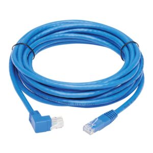 Alternative view of Tripp Lite N204-015-BL-UP Cable Ethernet (UTP) Moldeado Cat6 Gigabit en Ángulo hacia Arriba (RJ45 M en Ángulo Recto hacia Arriba a RJ45 M), Azul, 4.57 m [15 pies]