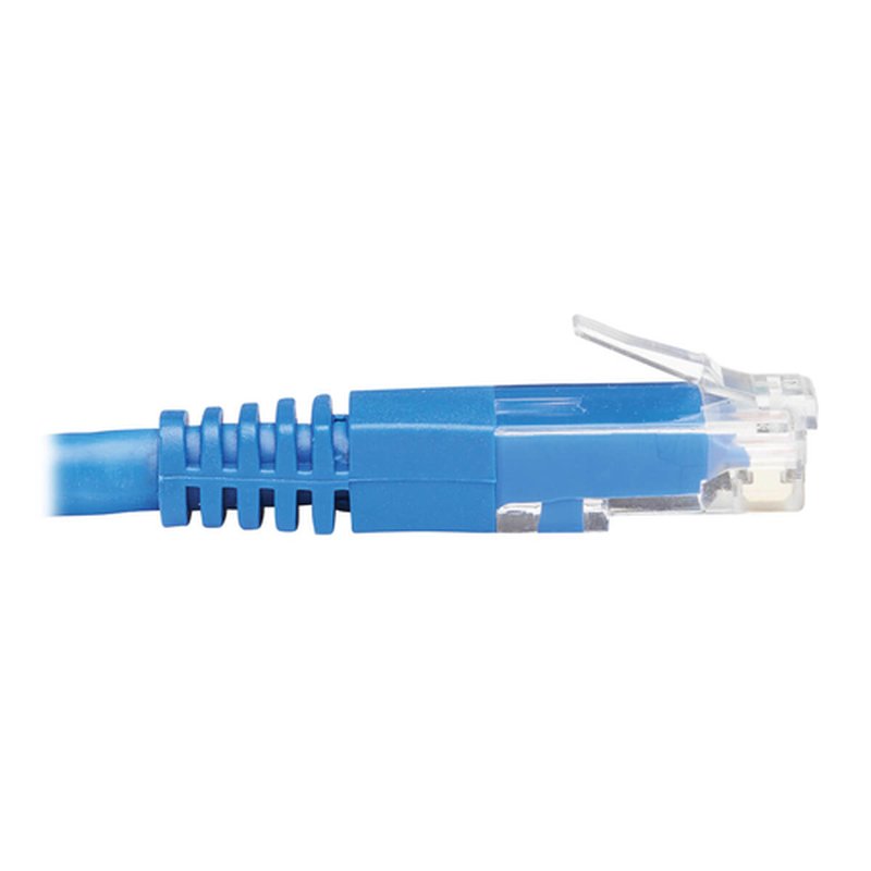 Tripp Lite N204-015-BL-UP Cable Ethernet (UTP) Moldeado Cat6 Gigabit en Ángulo hacia Arriba (RJ45 M en Ángulo Recto hacia Arriba a RJ45 M), Azul, 4.57 m [15 pies] - Imagen 5