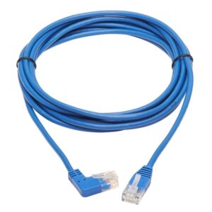 Alternative view of Tripp Lite N204-S10-BL-RA Cable Ethernet (UTP) Patch Delgado Moldeado Cat6 Gigabit en Ángulo Recto (RJ45 en Ángulo Recto M a RJ45 M), Azul, 3.05 m [10 pies]