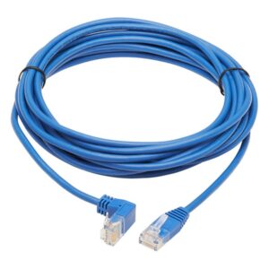 Alternative view of Tripp Lite N204-S20-BL-DN Cable Ethernet (UTP) Patch Delgado Moldeado Cat6 Gigabit en Ángulo hacia Abajo (RJ45 en Ángulo Recto hacia Abajo M a RJ45 M), Azul, 6.1 m [20 pies]