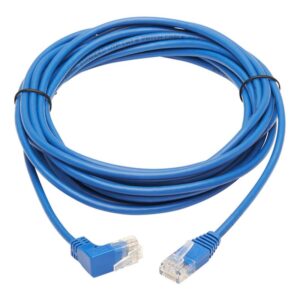 Tripp Lite N204-S20-BL-UP Cable Ethernet (UTP) Patch Delgado Moldeado Cat6 Gigabit en Ángulo hacia Arriba (RJ45 M en Ángulo Recto hacia Arriba a RJ45 M), Azul, 6.1 m [20 pies]