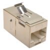 Tripp Lite N235-001-SH-6A conector RJ45 (FEMALE) Metálico, Plata
