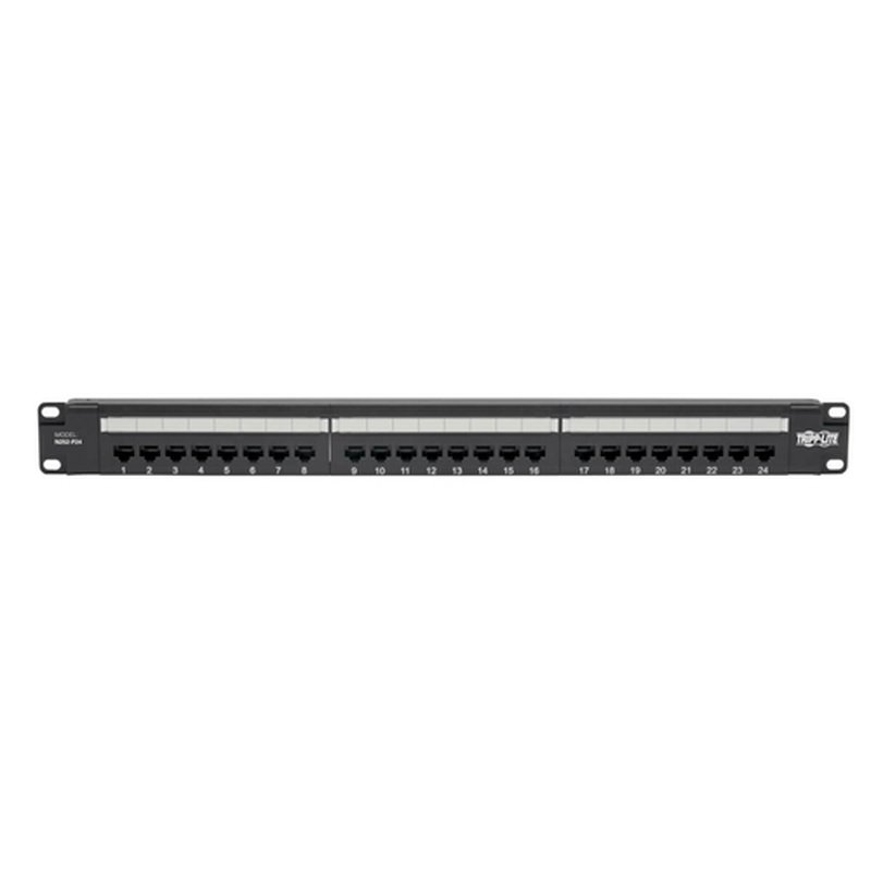 Tripp Lite N252-P24 Panel de Conexiones Cat6 de 24 Puertos – Cumple con PoE+, 110 / Krone, 568A/B, RJ45 Ethernet, Instalación en 1U de Rack Tripp Lite N252-P24 Panel de Conexiones Cat6 de 24 Puertos – Cumple con PoE+, 110 / Krone, 568A/B, RJ45 Ethernet, Instalación en 1U de Rack - Imagen 3