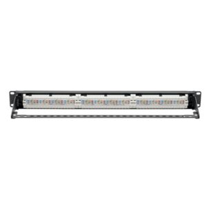 Tripp Lite N252-P24 Panel de Conexiones Cat6 de 24 Puertos – Cumple con PoE+, 110 / Krone, 568A/B, RJ45 Ethernet, Instalación en 1U de Rack Tripp Lite N252-P24 Panel de Conexiones Cat6 de 24 Puertos – Cumple con PoE+, 110 / Krone, 568A/B, RJ45 Ethernet, Instalación en 1U de Rack