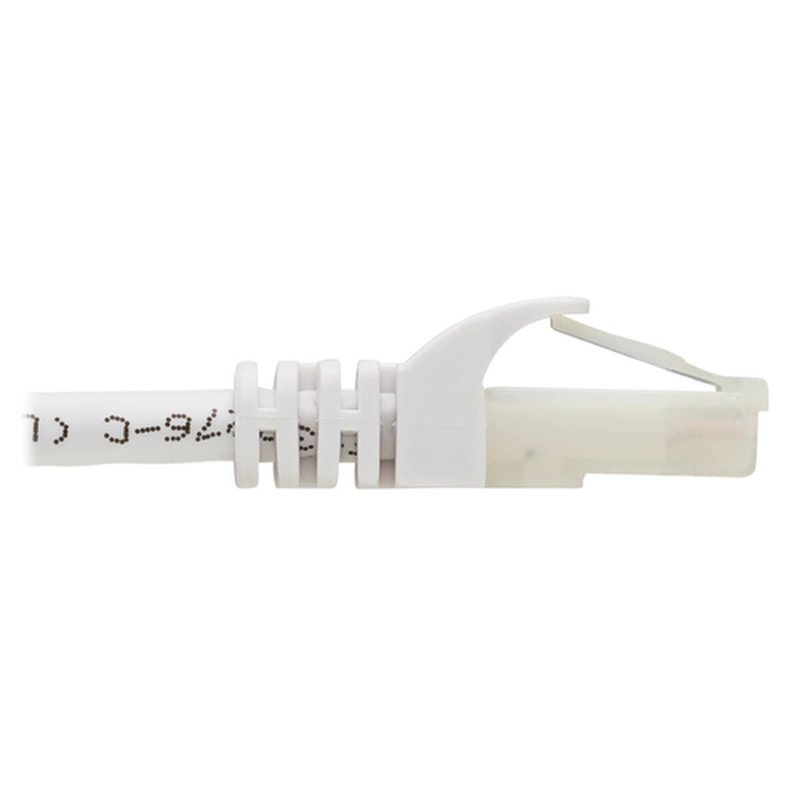 Tripp Lite N261AB-007-WH Cable Ethernet UTP Antibacteriano Snagless Certificado Cat6a 10G (RJ45 M/M), Blanco, 2.13 m [7 pies] - Imagen 6