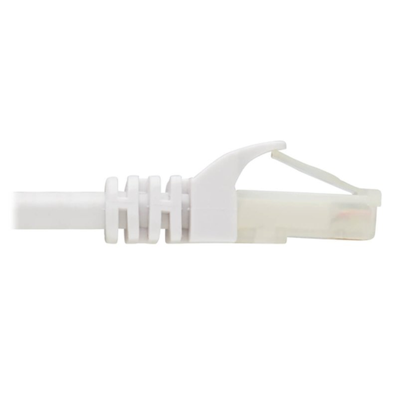 Tripp Lite N261AB-010-WH Cable Ethernet UTP Antibacteriano Snagless Certificado Cat6a 10G (RJ45 M/M), Blanco, 3.05 m [10 pies] - Imagen 5