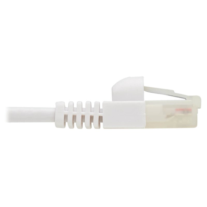 Tripp Lite N261AB-S06-WH Cable Ethernet UTP Delgado Antibacteriano Snagless Certificado Cat6a 10G (RJ45 M/M), Blanco, 1.83 m [6 pies] - Imagen 5