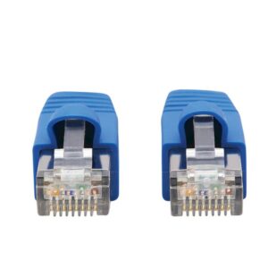 Tripp Lite N261P-006-BL Cable Ethernet F/UTP Patch Snagless Certificado 10G Cat6a (RJ45 M/M), PoE, CMR-LP, Azul, 1.83 m [6 pies]
