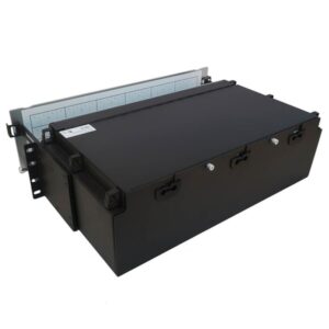 Alternative view of Tripp Lite N48M-24M8L4-10 panel de parcheo 3U