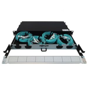 Tripp Lite N48M-4M8L4-10 panel de parcheo 1U