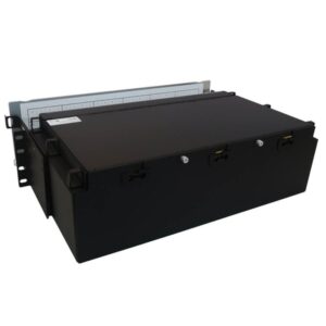 Alternative view of Tripp Lite N48S-24M8L4-10 panel de parcheo 3U