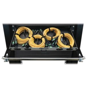 Tripp Lite N48S-4M3X8M-10 panel de parcheo 1U