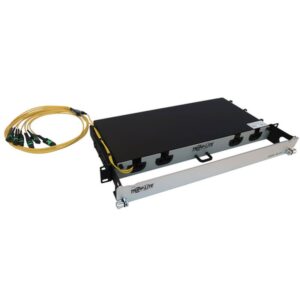 Tripp Lite N48S-4M3X8M-10 panel de parcheo 1U
