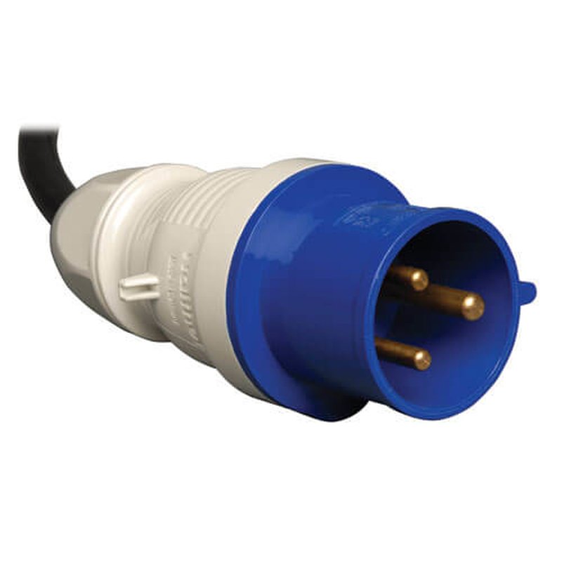 Tripp Lite PDU Monofásico con Medidor Digital, 7.4kW 32A 230V, Instalación Horizontal de 2U en Rack, 18 tomacorrientes (2 C19 y 16 C13), cable de 3.6m [12 pies], clavija de alimentación IEC-309 Azul 230V 32A - Imagen 2