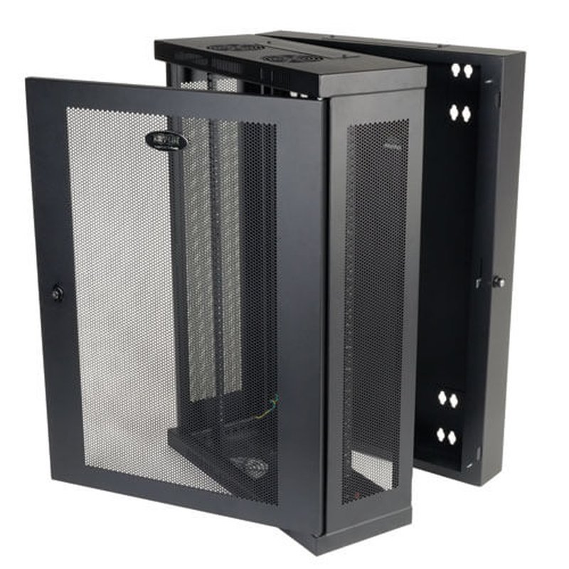 Tripp Lite SRW18US13 Gabinete Smartrack 18U para Instalación en Pared de Bajo Perfil con Ajuste de Profundidad del Panel de Conexiones y Parte Posterior Abisagrada - Imagen 2