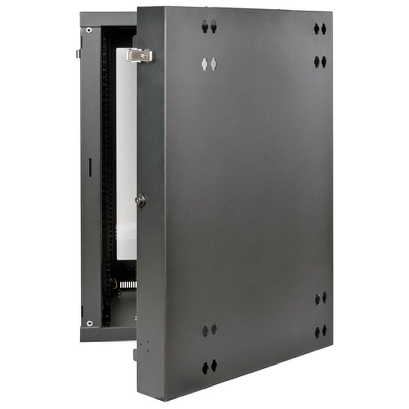 Tripp Lite SRW18USDPG Gabinete Smartrack de 18U para Instalación en la Pared con Profundidad de Ups, Ventana de Acrílico Transparente Y Parte Posterior Abisagrada - Imagen 4